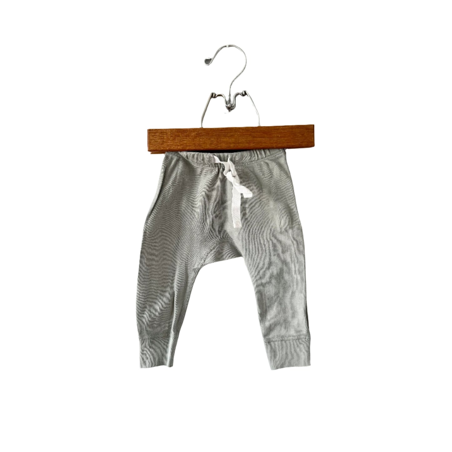 Sapling / Sage green cotton pants / 3-6M