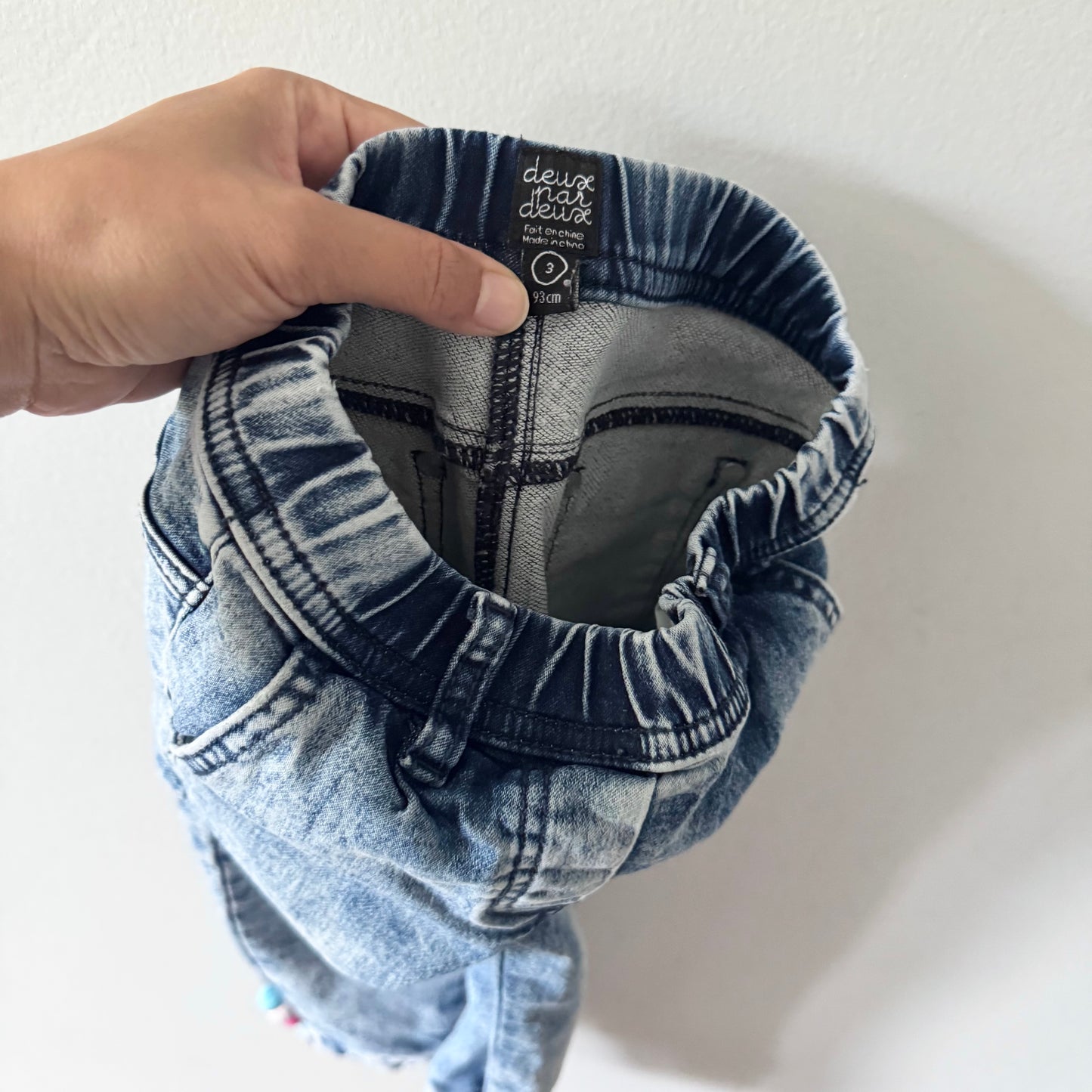 Deux par deux / Stretch denim / 3Y