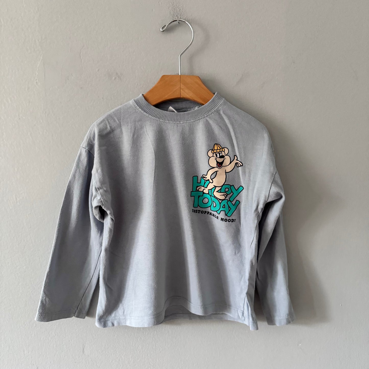 Zara / Light blue long sleeve / 2-3Y