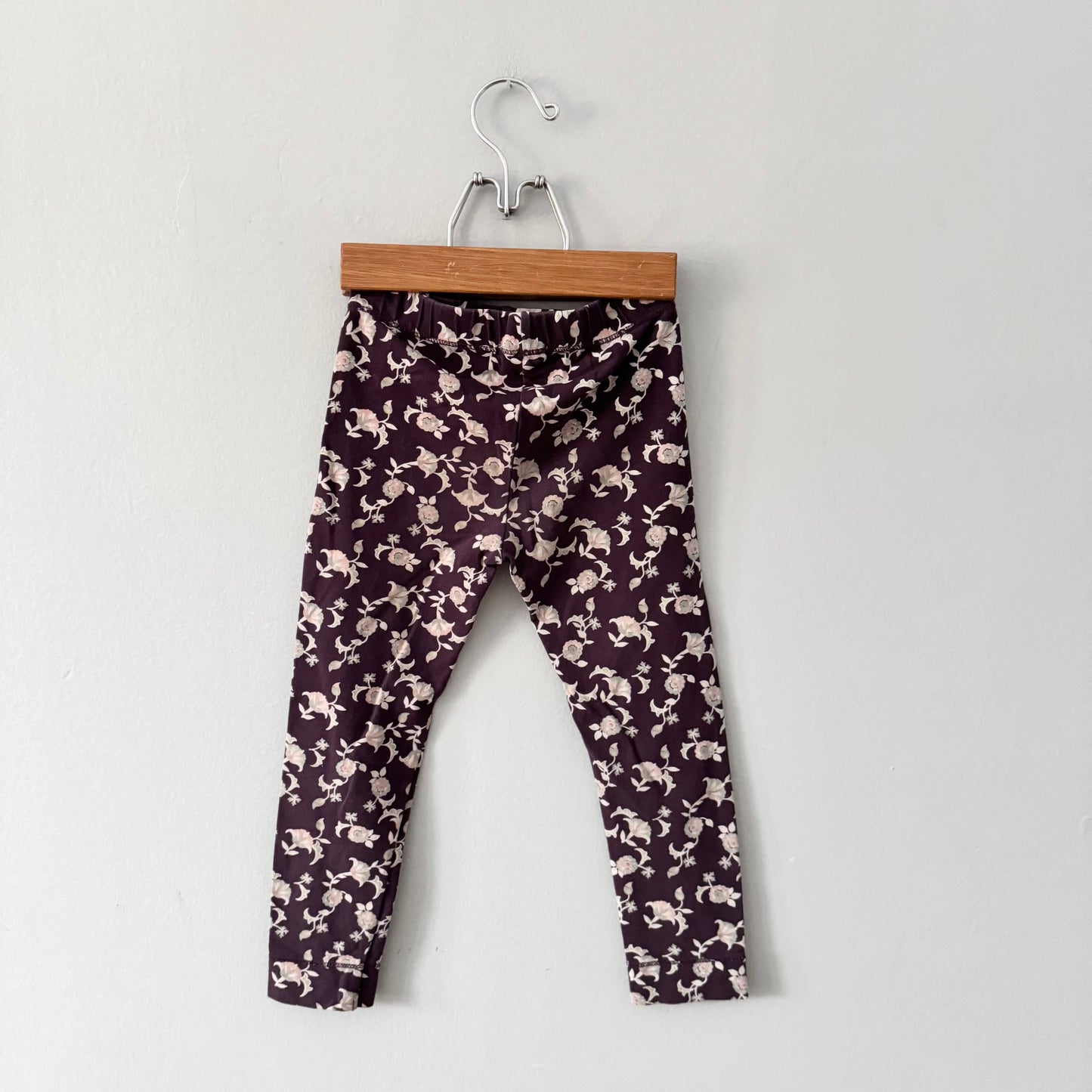Miles the label / Dark purple leggings / 5Y