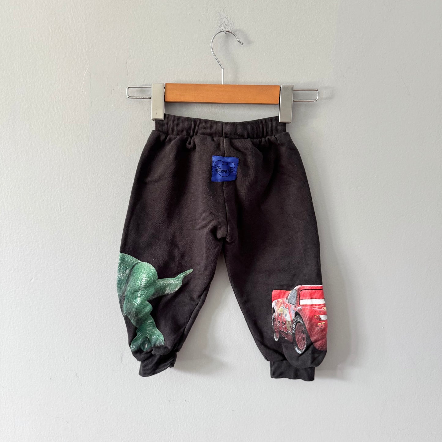 Zara x Disney / Black sweatpants / 3-4Y