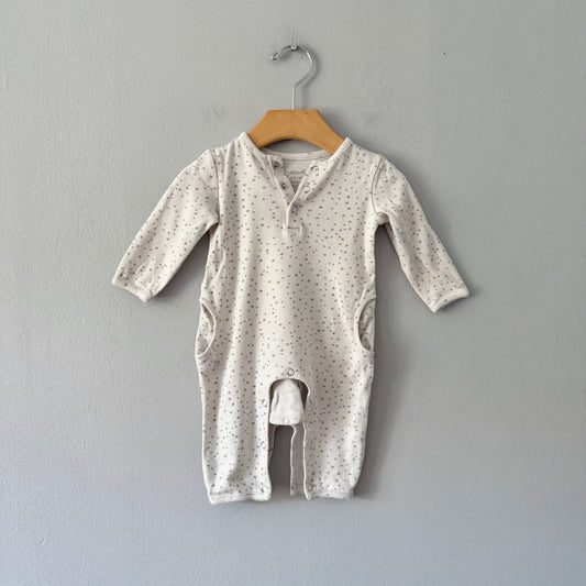Pehr / White x stars romper / 0-3M
