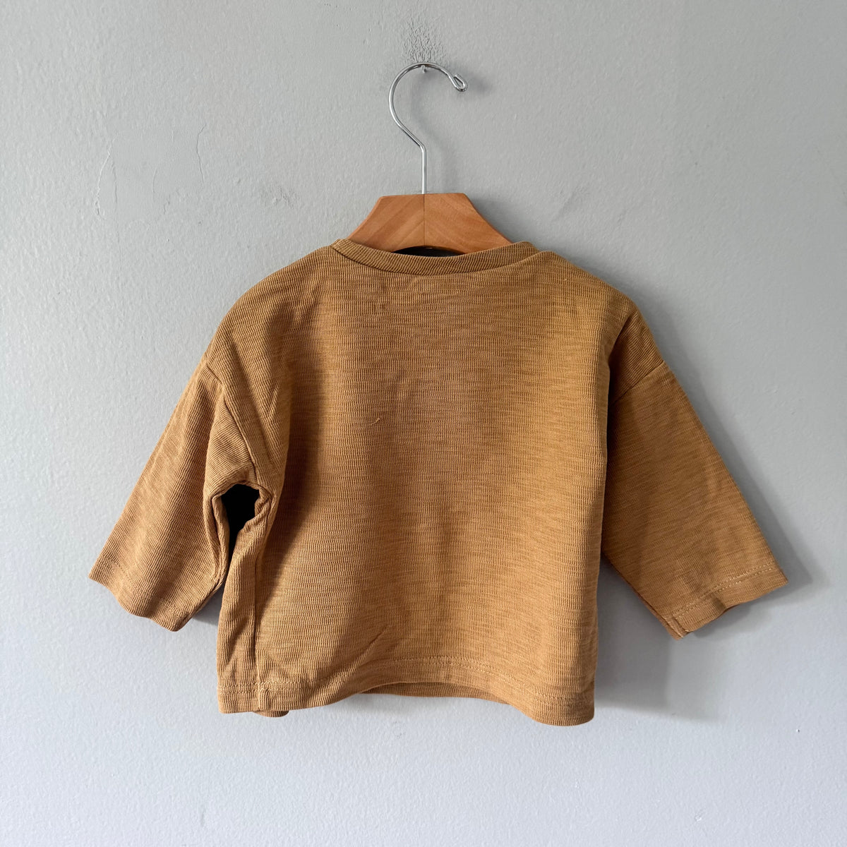 Zara / Mustard long sleeve / 9-12M