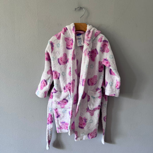 Peppa Pig / Fleece gown / 3T