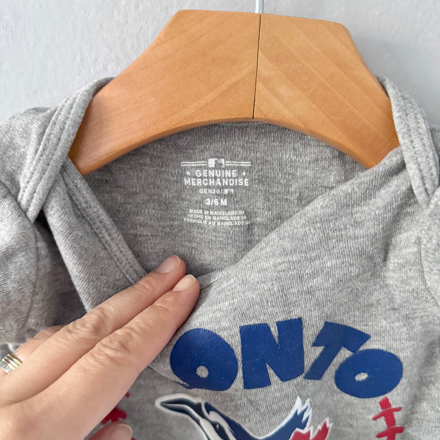 MLB / Grenouillère Toronto Blue Jays / 3-6M