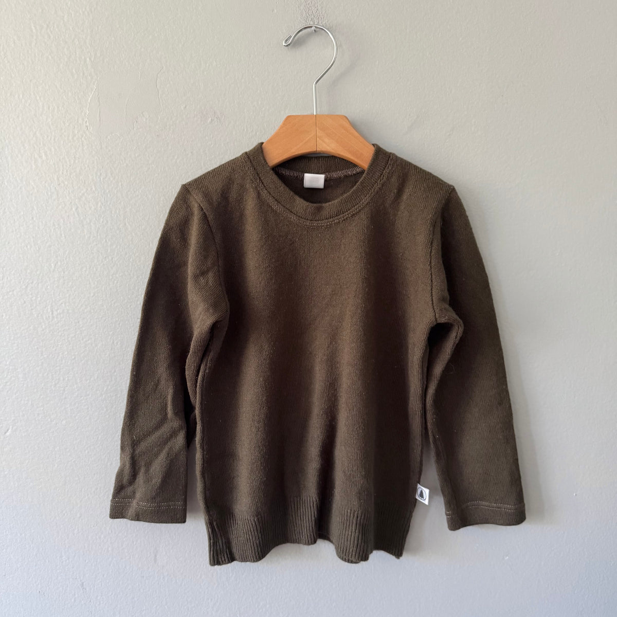 Lili Bine / Brown knit pullover / 4-6T