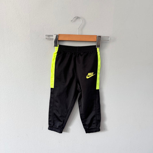 Nike / Black x yellow track pants / 18M