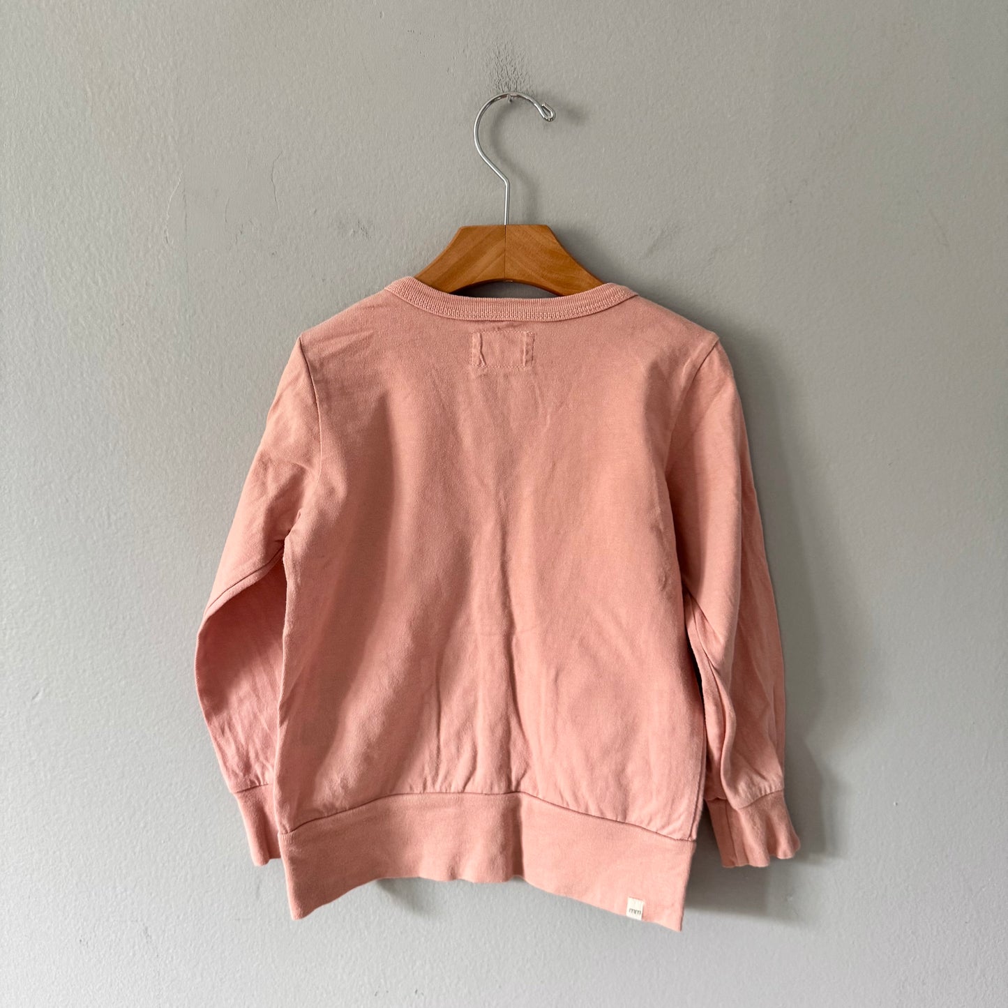 Mini mioche / Light orange cardigan / 3-4Y
