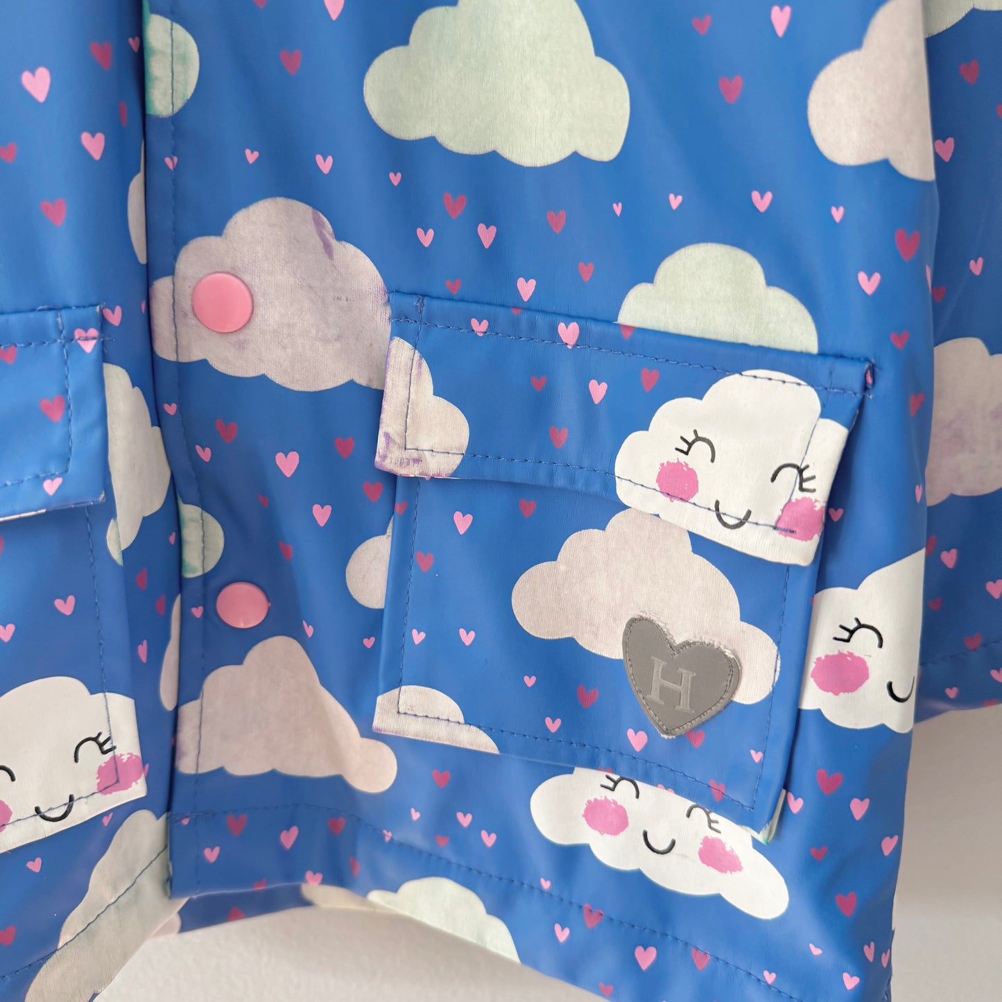 Hatley / Rain jacket - Blue x cloud / 5Y