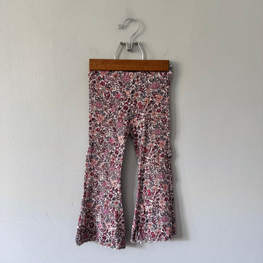 Next / Floral wide leggings / 3-4Y