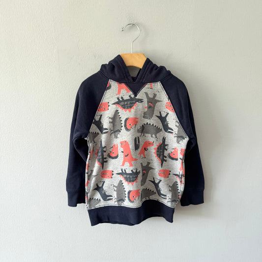 Gymboree / Navy x Dinosaur hoodie / 5T