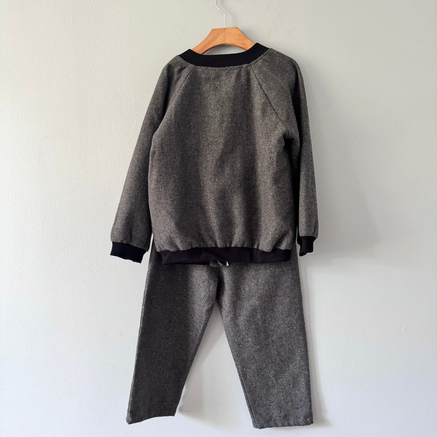 Isatis Kids / Zipper jacket and pants set / 6Y