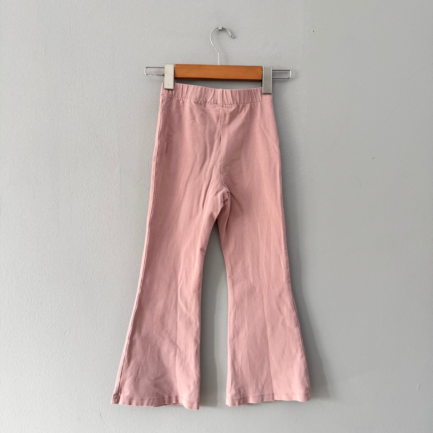 H&M / Wide fit pink leggings / 6-7Y