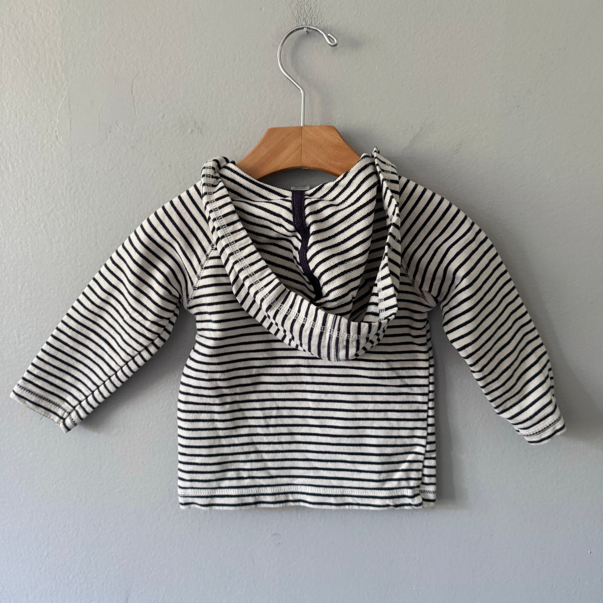 Petit lem / Stripe hoodie / 12M