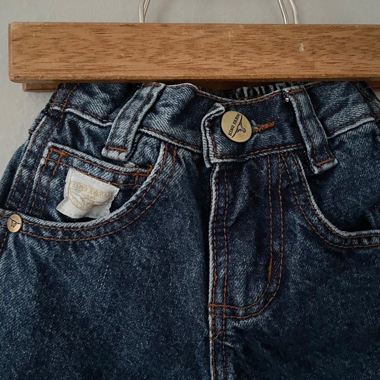 King Farm / Straight denim / 2T