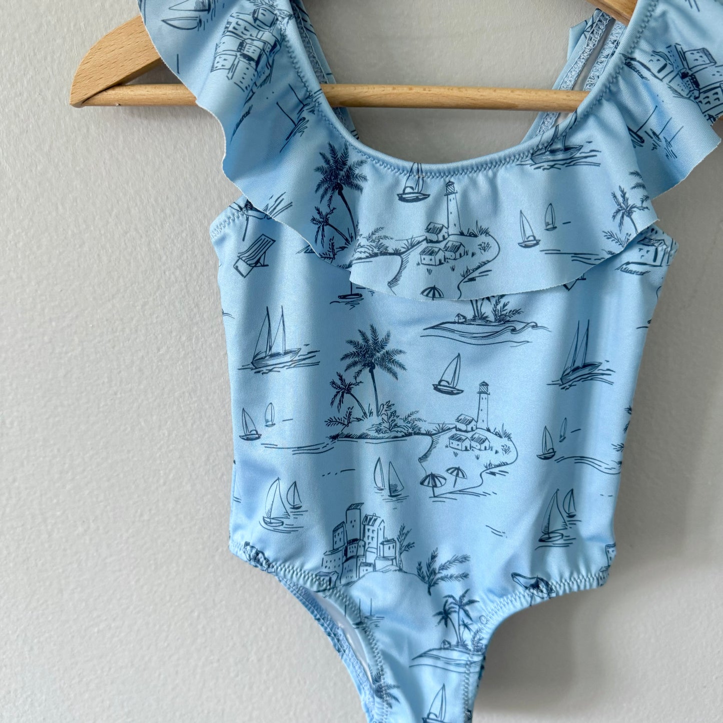 Zara / Blue swimsuit / 6-12M