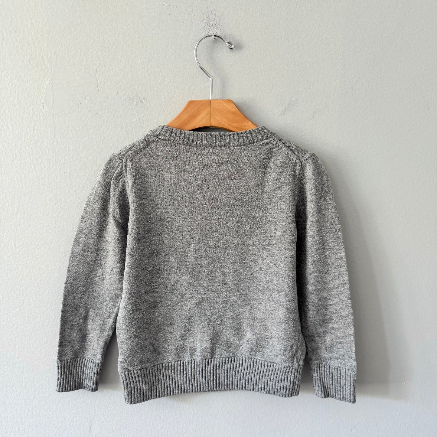 Gap / Grey cotton knit pullover / 3Y - PLAY