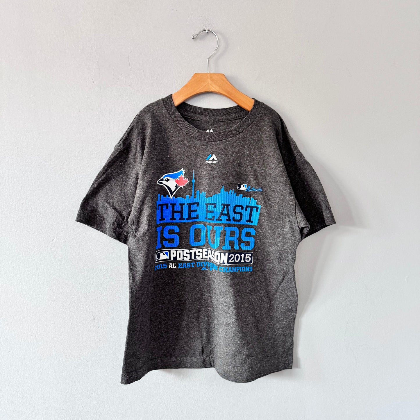 MLB / Toronto Blue Jays T-shirt gris foncé / 10-12 ans