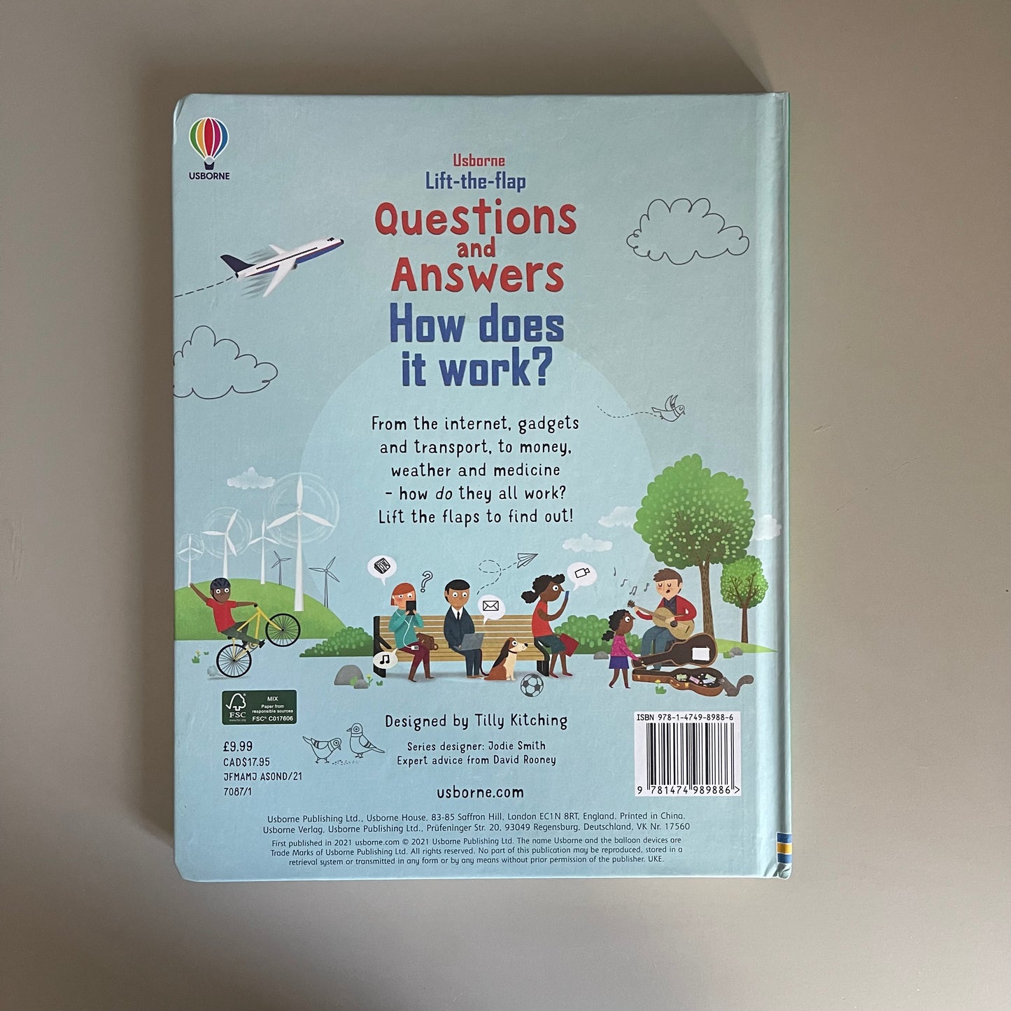 [Brand New] Usborne Lift-the-flap: Questions and Answers - How Does it Work?
