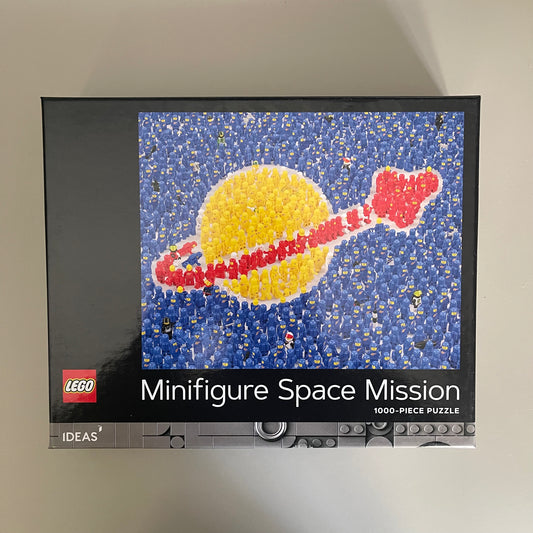 [New] LEGO Minifigure Space Mission (1,000 Piece Puzzle)