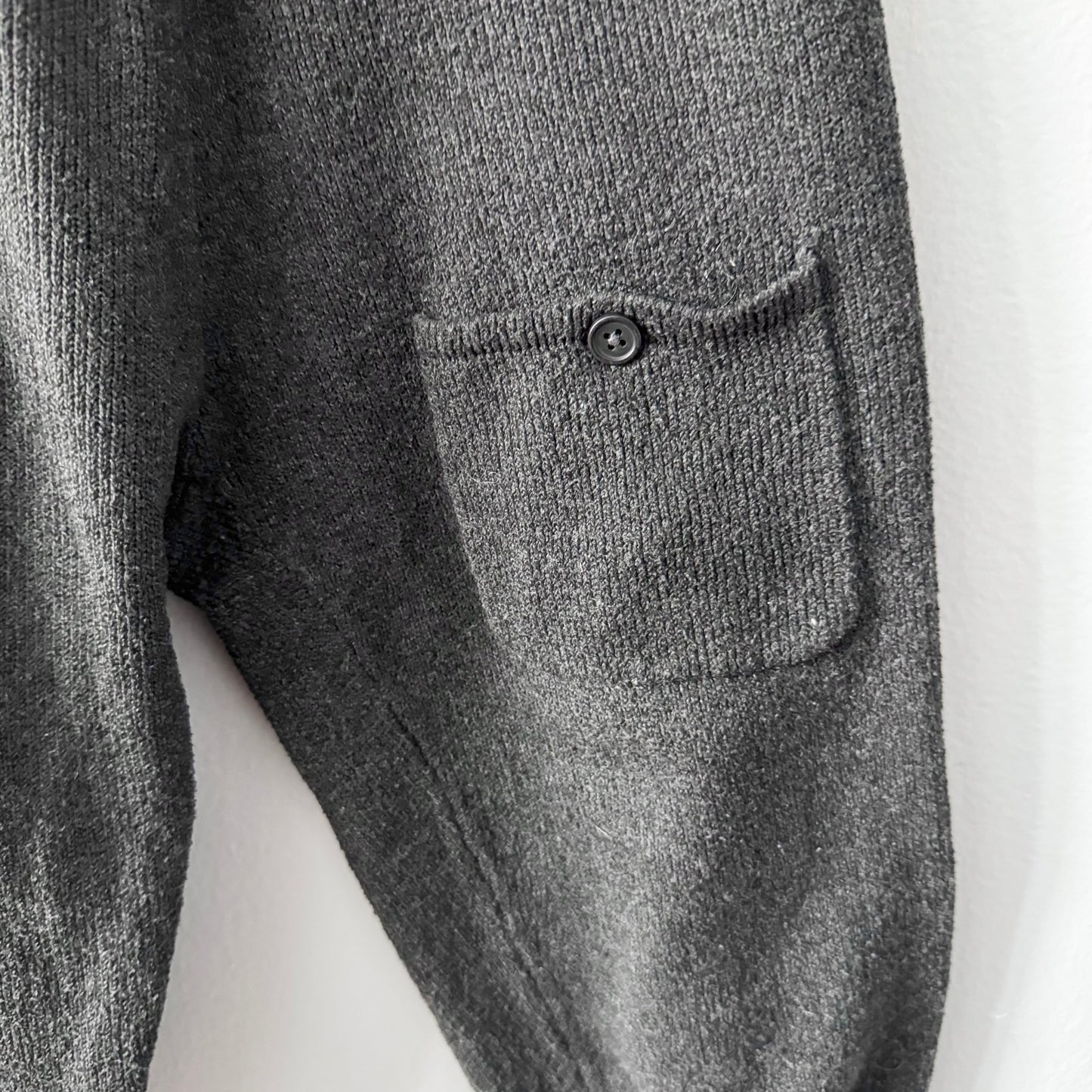 Zara / Charcoal grey knit pants / 3-4Y