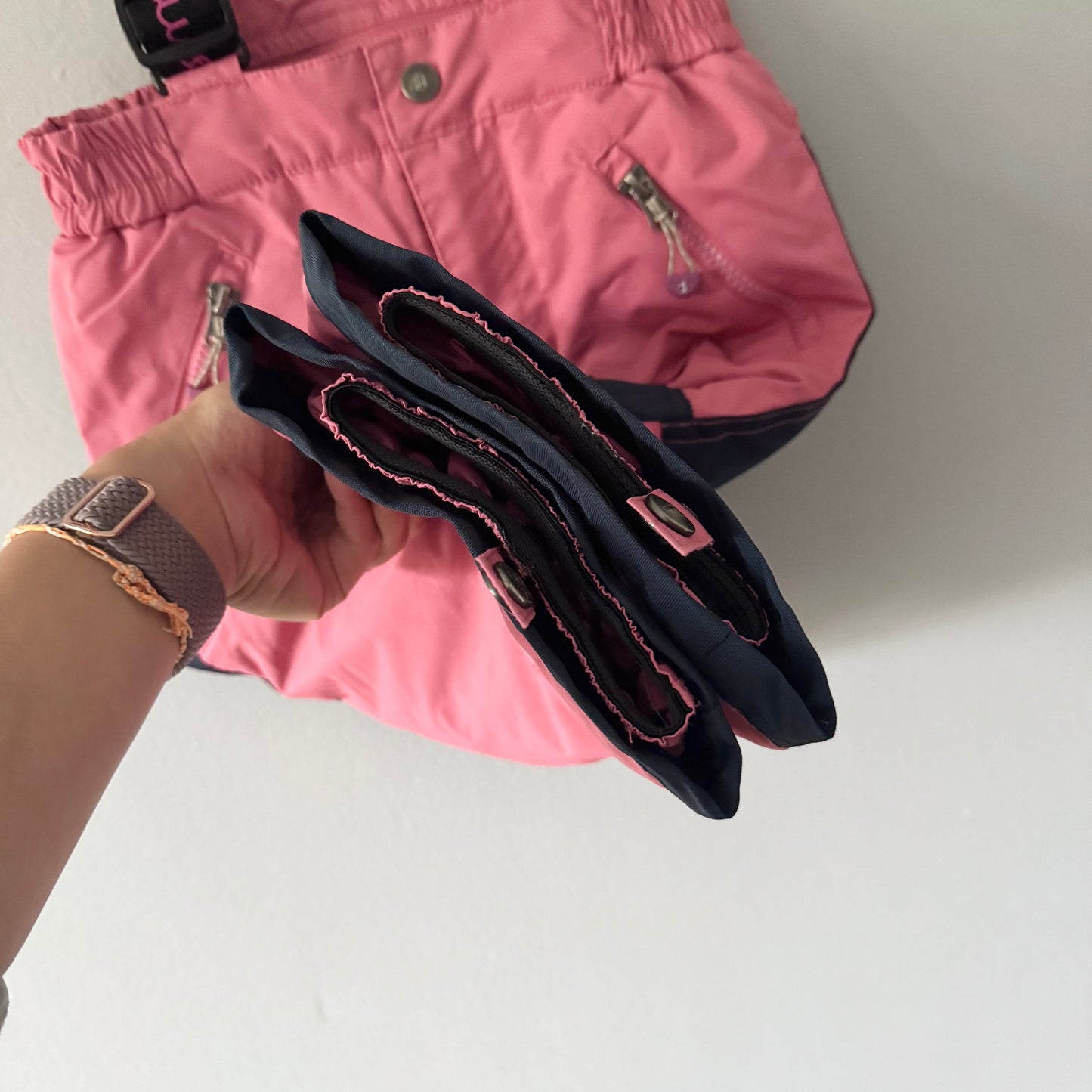 Deux par Deux / Pink snow pants / 2T