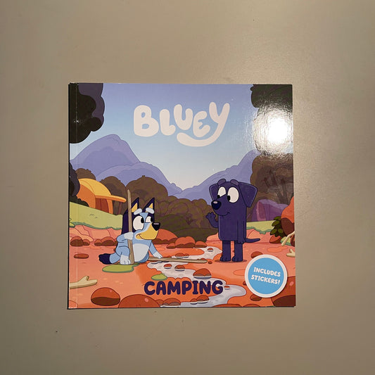 Bluey Camping (Includes Stickers)