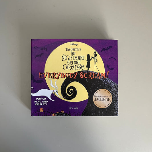 [New] Tim Burton's The Nightmare Before Christmas EVERYBODY SCREAM! (Pop Up, Play, and Display!)
