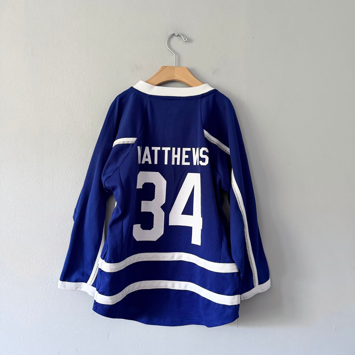 NHL / Maple Leafs Jersey "34" / S/M(7-9Y)