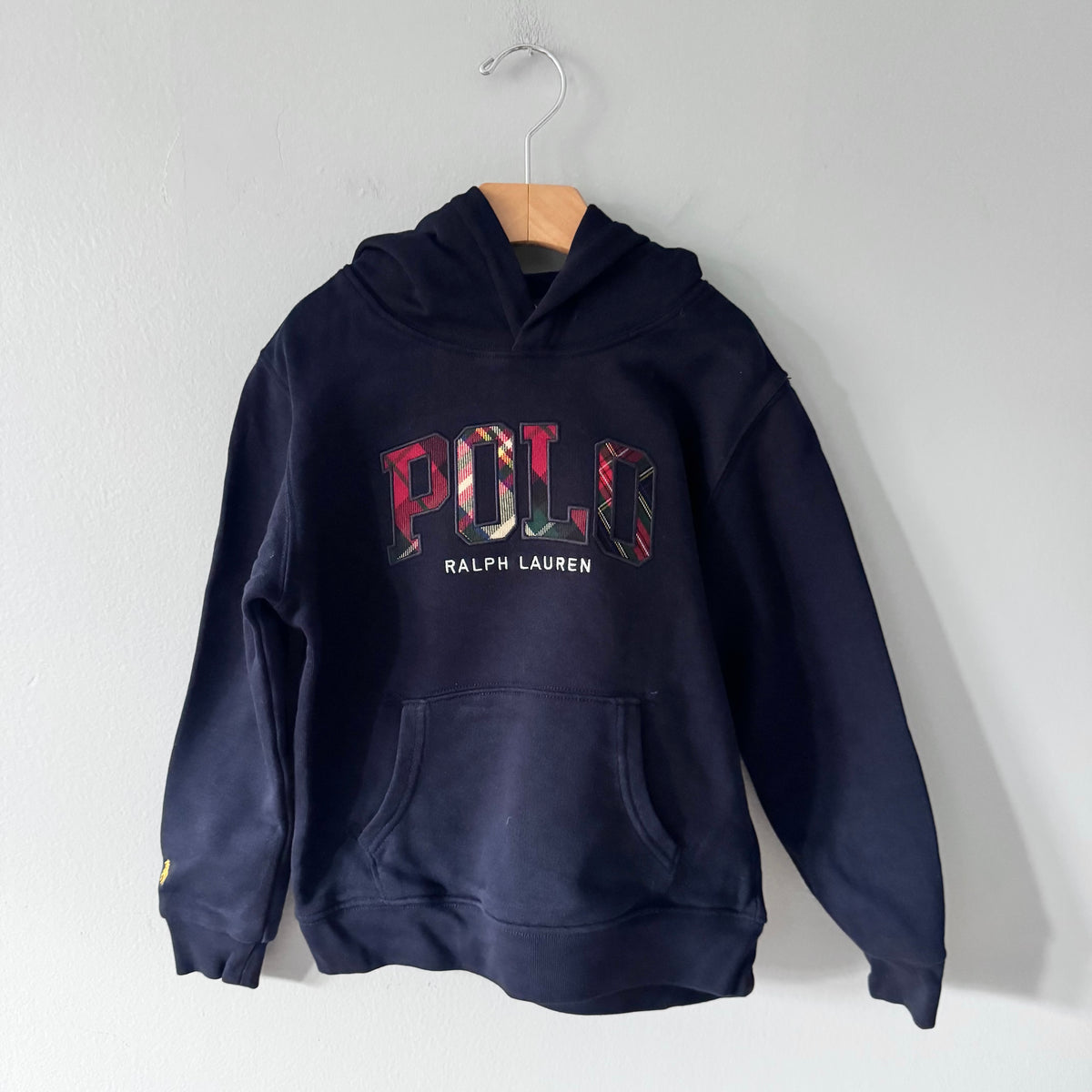 Polo Ralph Lauren / Black hoodie / 7Y