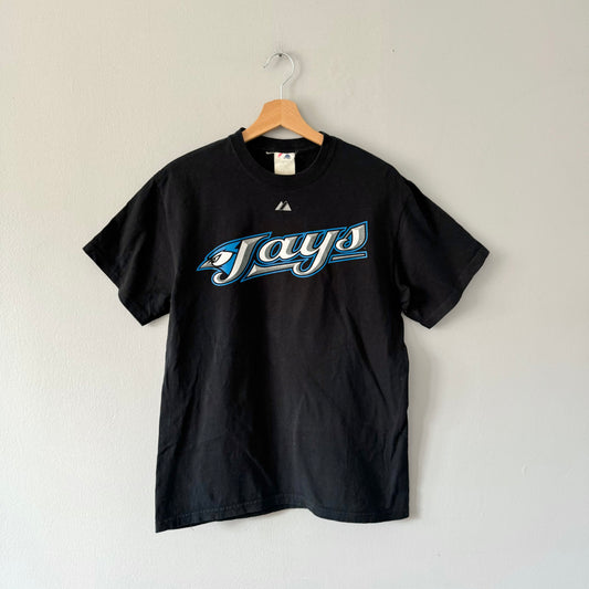 Toronto Blue Jays / Majestic Jays T-shirt - Black / Mens M