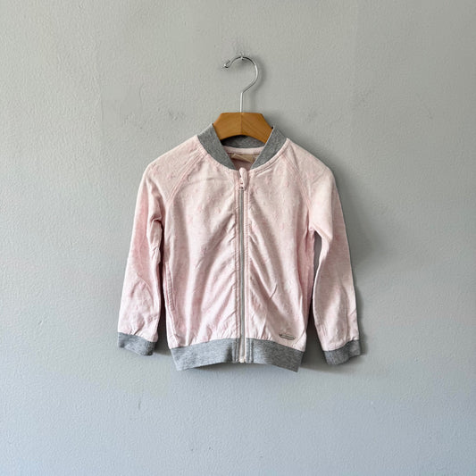 Chickee Duck / Light pink zip up  / 18-24M