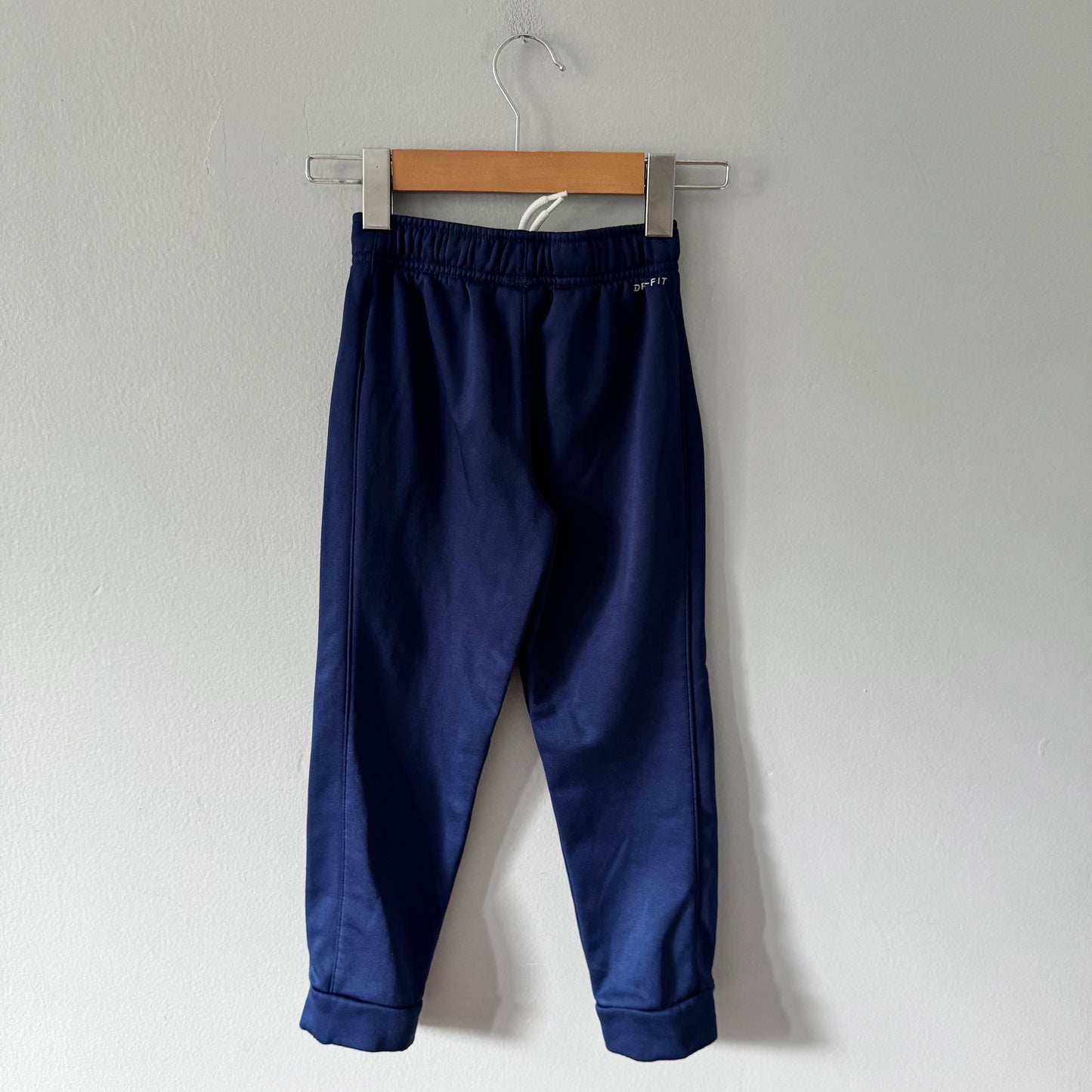 Nike / Navy lined jersey pants / 6-7Y