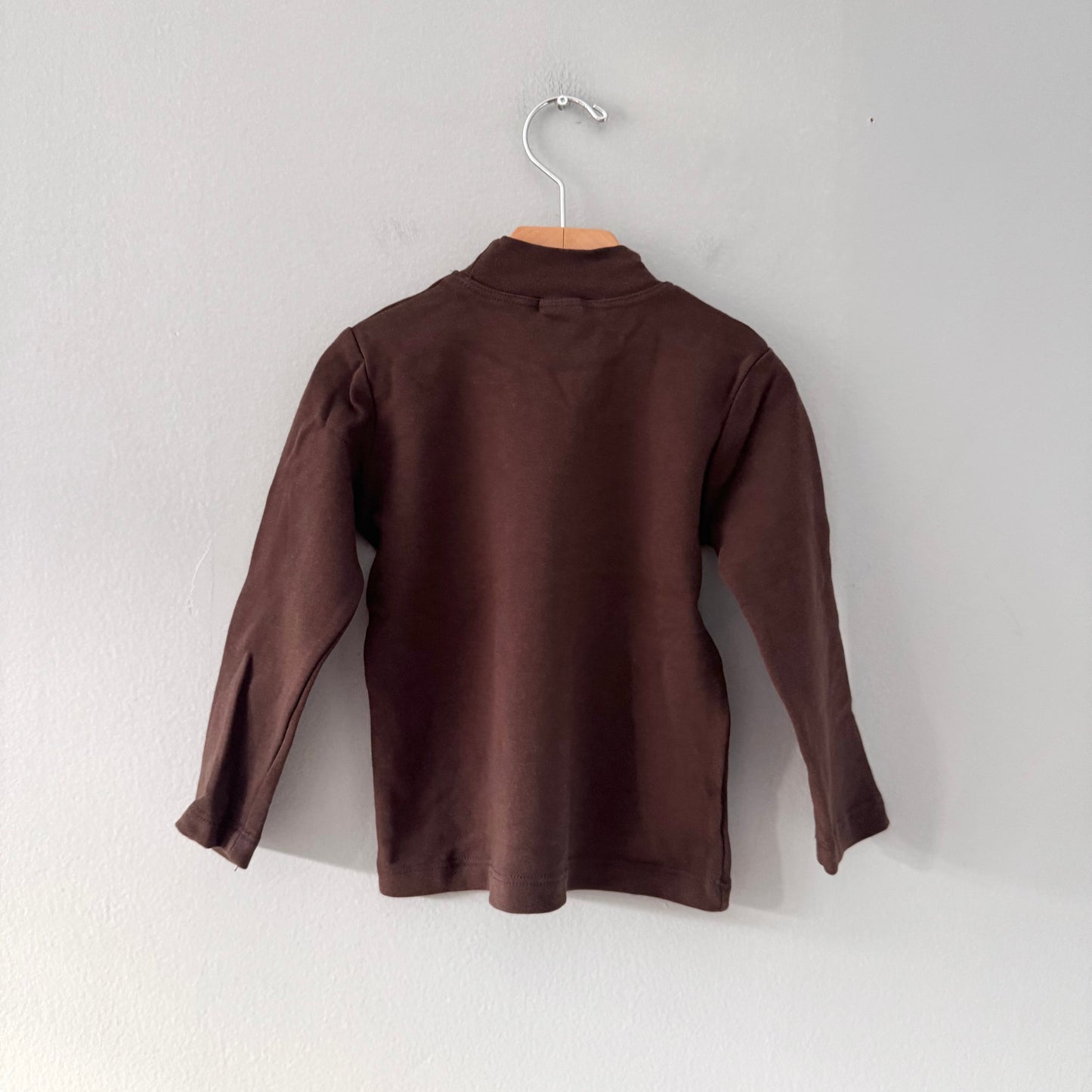 Lovetti / Brown turtle neck long sleeve / 4T