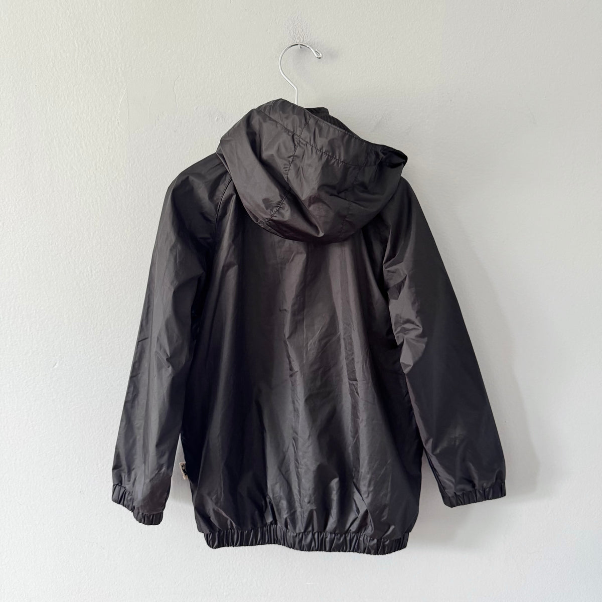 Mini Rodini / Black windbreaker / 6Y