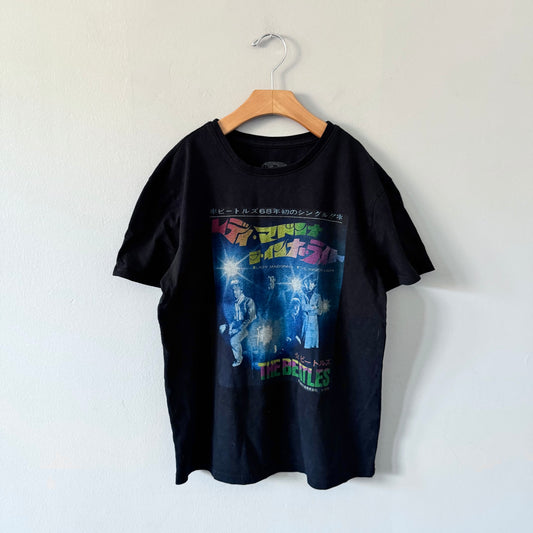 The Beatles / Black T-shirt / S(Fits 10-12Y)