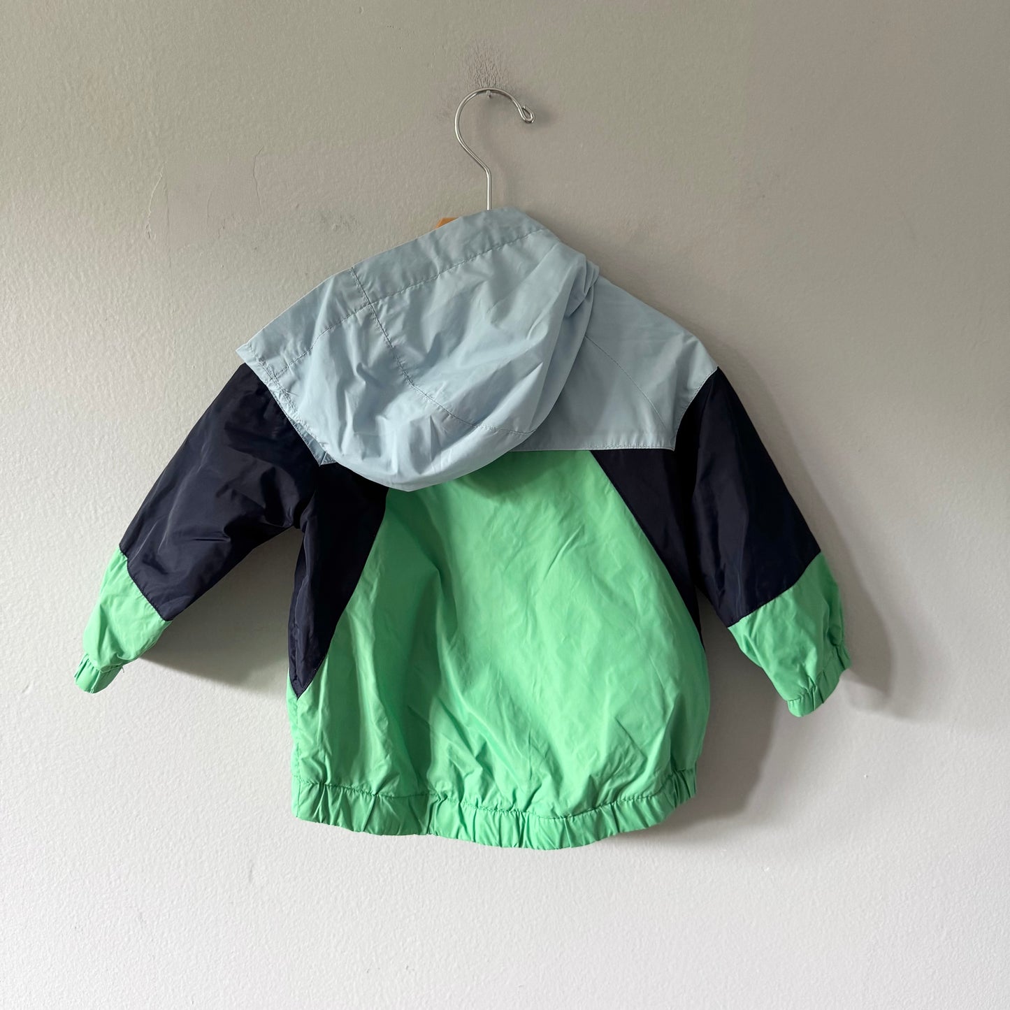 Seed / Green blue windbreaker / 12-18M