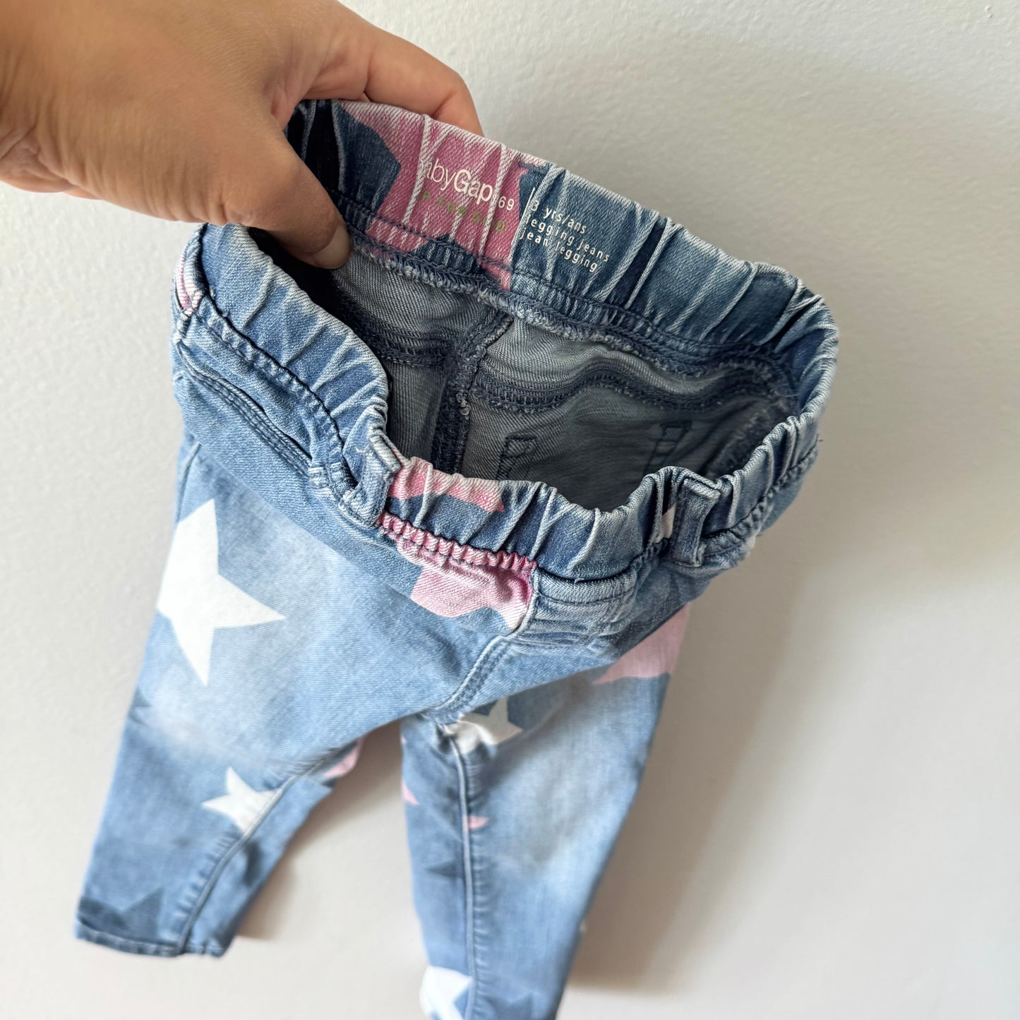 Gap / Denim leggings - Star / 3Y