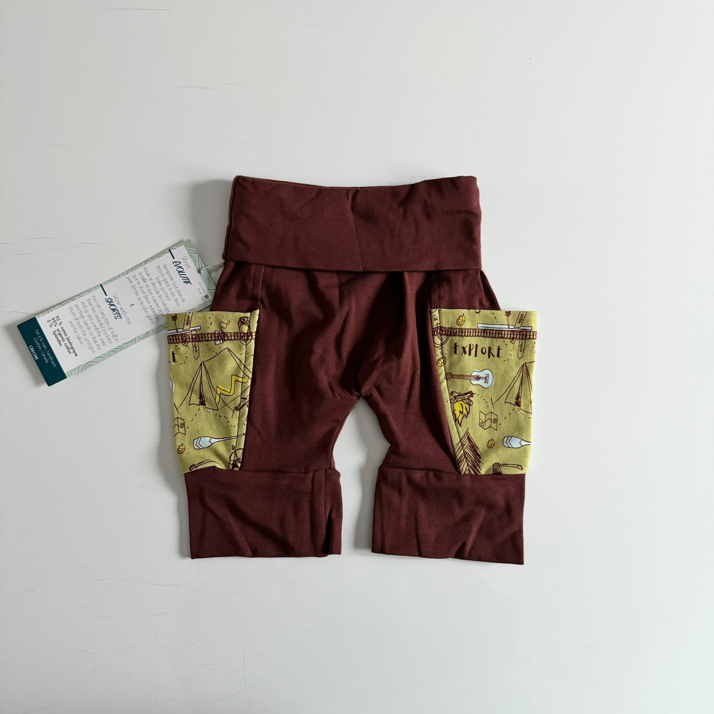 Peakbwa / BIVOUAC Grow with me shorts / 6-24M