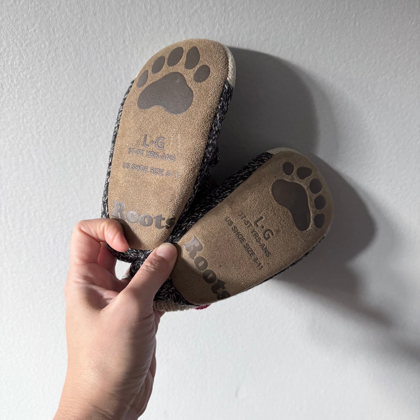 Roots / Knit monkey bootie	/ 3-5T