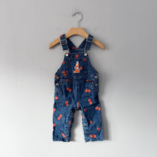 Christian Robinson / Denim dots overalls / 12M