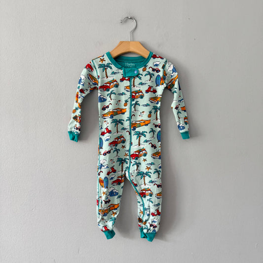 Hatley / Blue x beach sleeper  / 12-18M