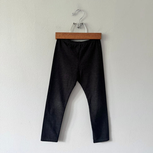 Mini mioche / Charcoal grey leggings / 3-4Y