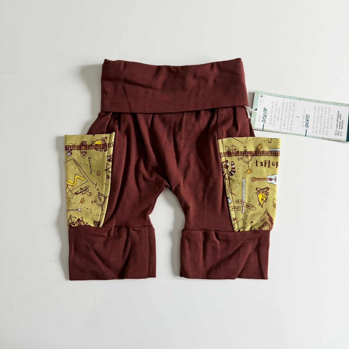 Peakbwa / BIVOUAC Grow with me shorts / 6-24M