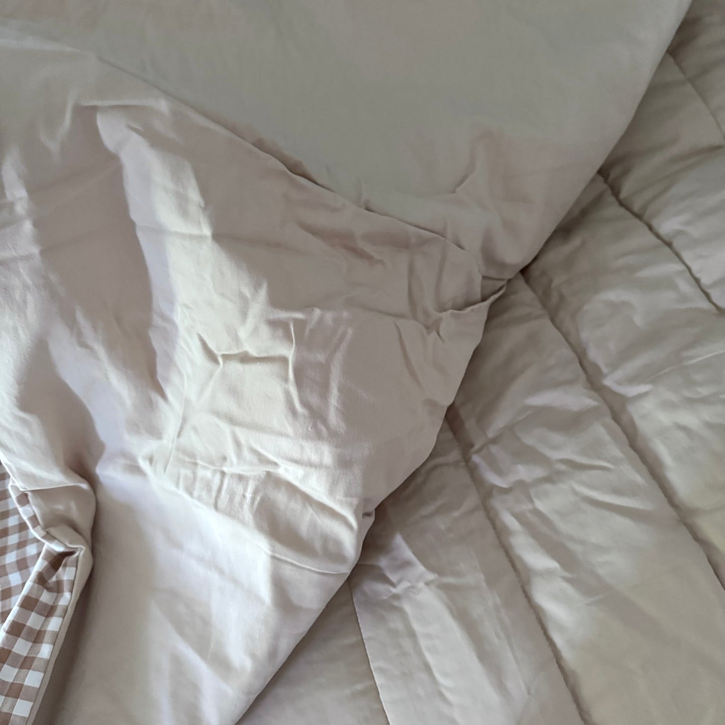 Bloomere / Gingham check nap mat