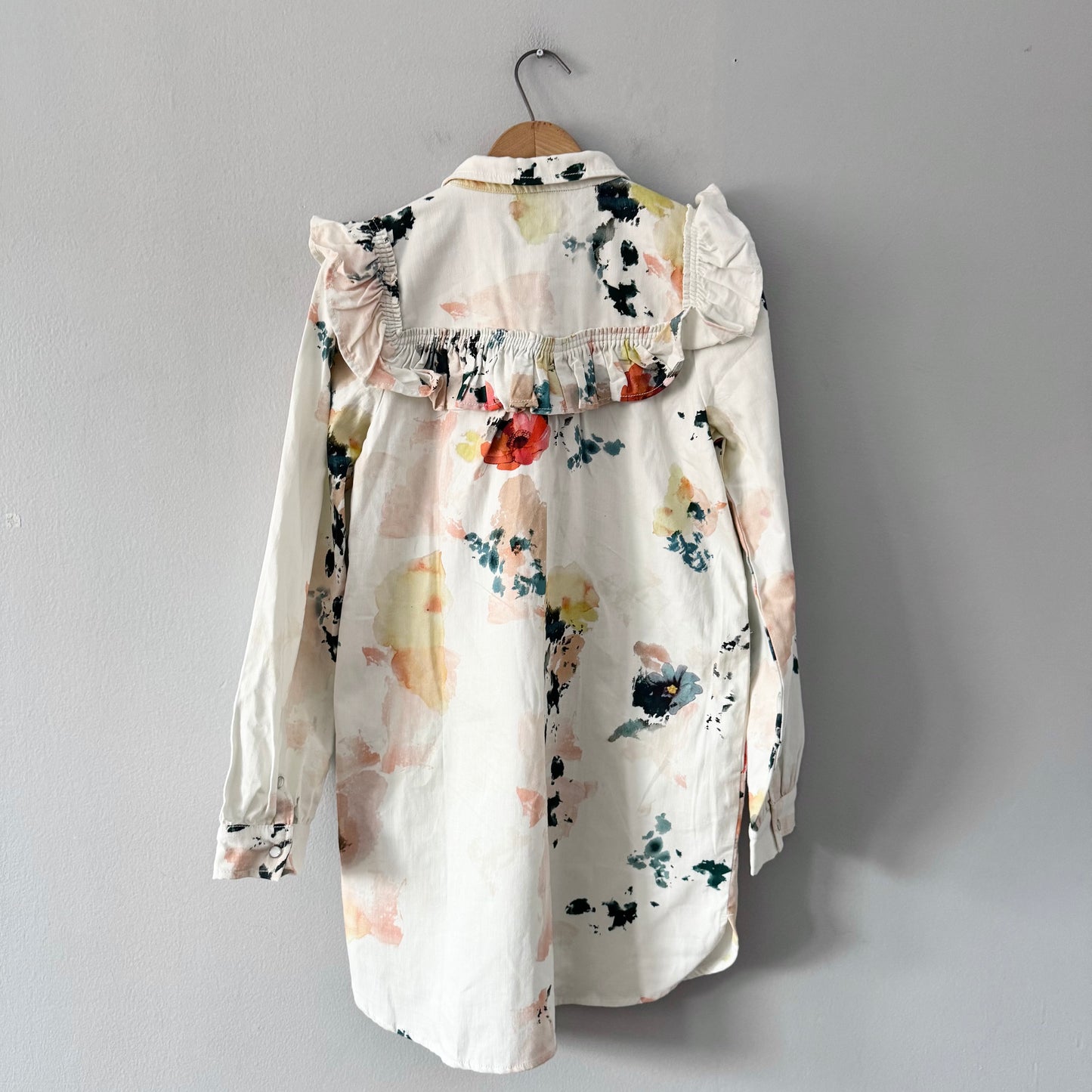 Pilcro(Anthropologie) / White long sleeve dress / Women M - New with tag