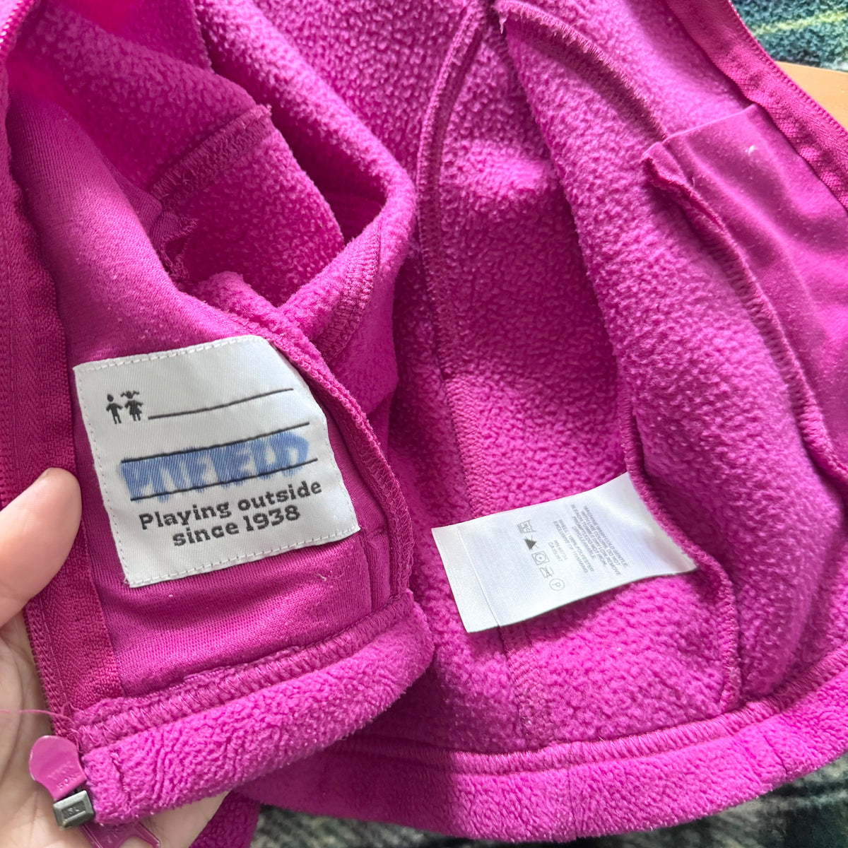 Columbia / Pink fleece jacket / 2T