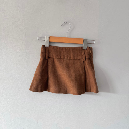 Zara / Brown skirt / 6Y