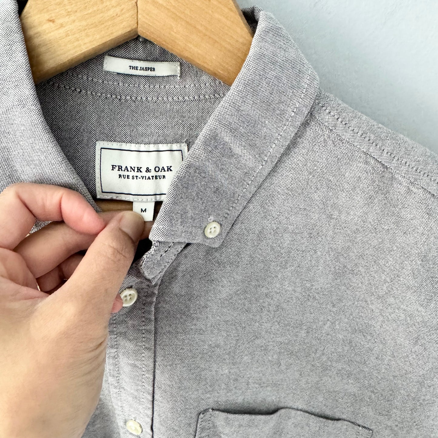 Frank & Oak / Chemise Oxford / Homme M