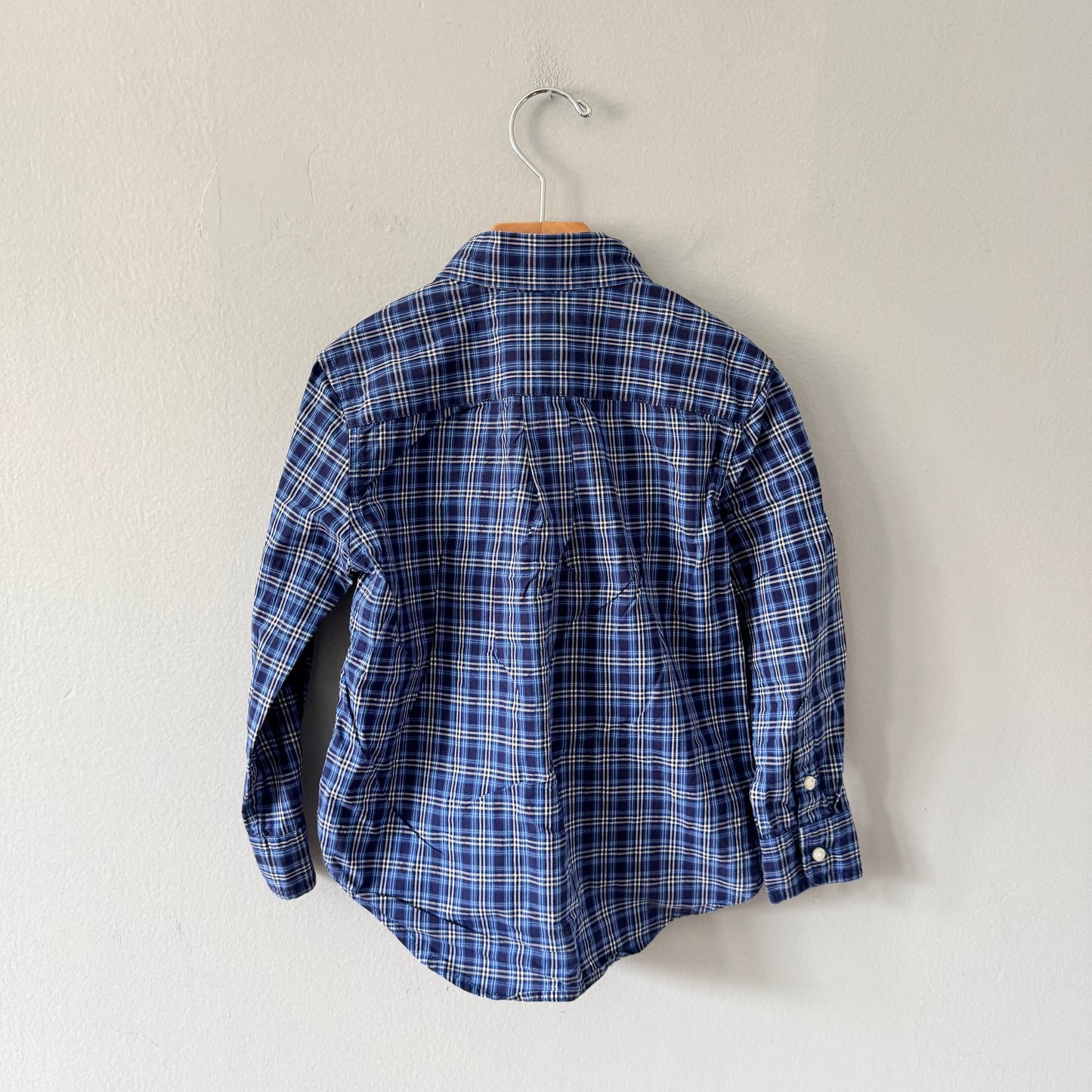 Polo Ralph Lauren / Blue checked shirt / 4Y